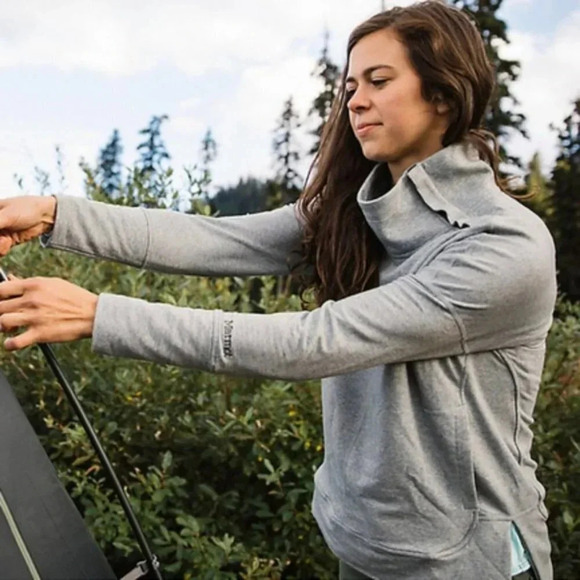 Marmot Baillie Long Sleeve Midweight Pullover S - Picture 2 of 7